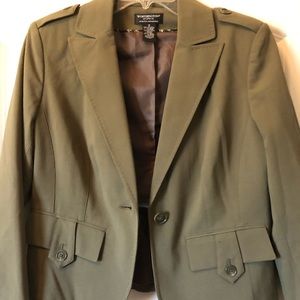 Hunter green 2 piece suit